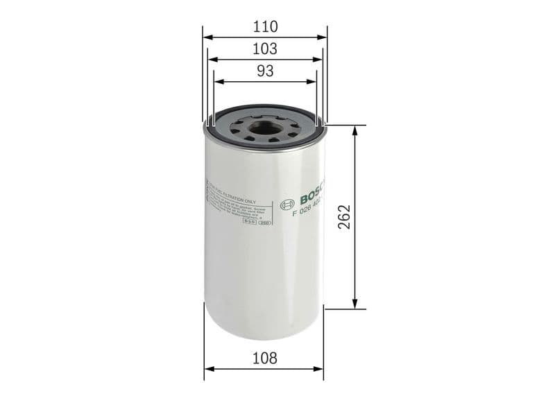 filtru combustibil BOSCH F 026 402 017