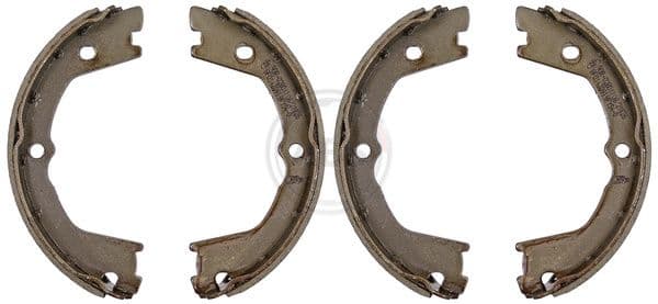 Set saboti frana, frana de mana ABS 9349