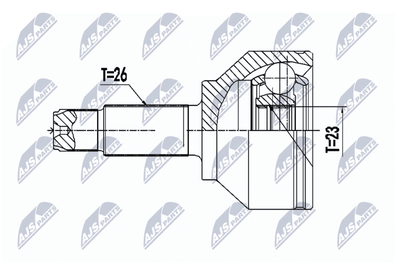 Set articulatie, planetara NTY NPZ-BM-023