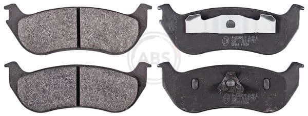 set placute frana,frana disc ABS 38964
