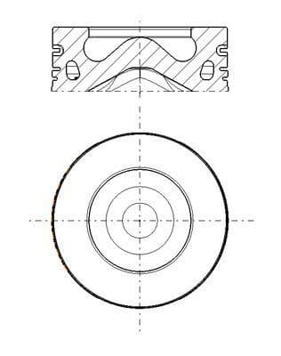 Piston MAHLE 279 PI 00104 000
