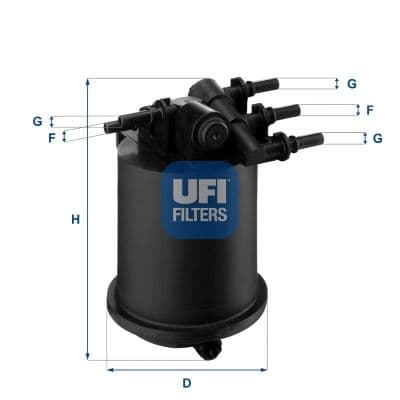 filtru combustibil UFI 24.086.00