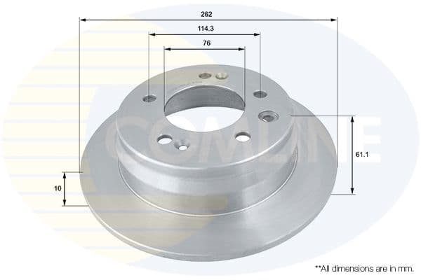 Disc frana COMLINE ADC1090