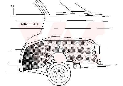 Aripa interioara VAN WEZEL 3010470