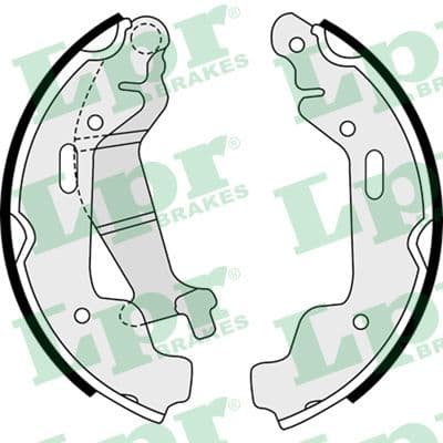 Set saboti frana LPR 08110