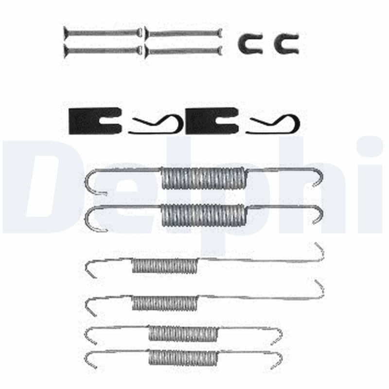 Set accesorii, sabot de frana DELPHI LY1394