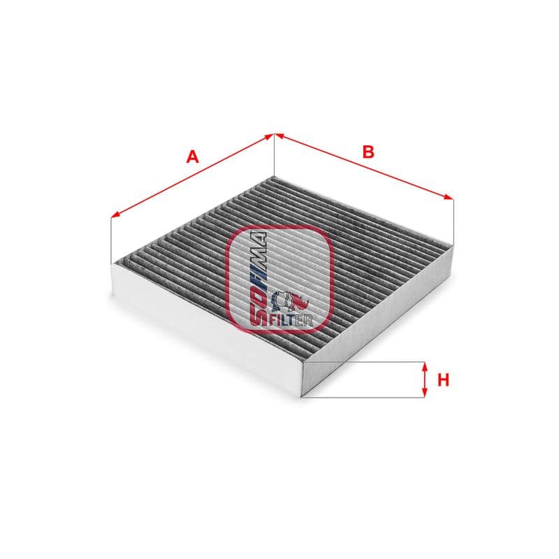 Filtru, aer habitaclu SOFIMA S 4167 CA