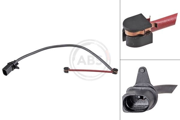 senzor de avertizare,uzura placute de frana ABS 39955