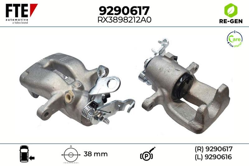 Etrier frana FTE 9290617