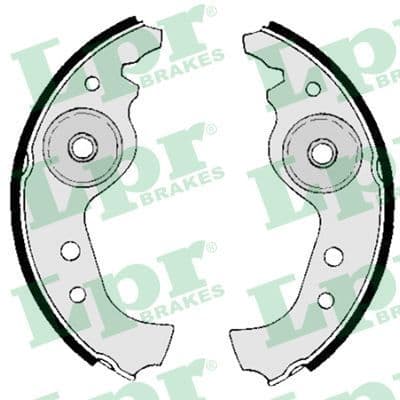 Set saboti frana LPR 00890