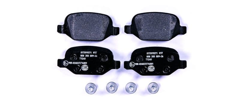 set placute frana,frana disc HELLA-PAGID 8DB 355 009-361