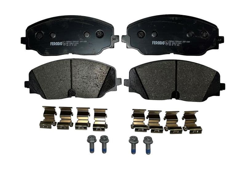 set placute frana,frana disc FERODO PREMIER ECO FRICTION FDB5063