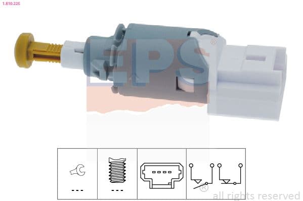 Comutator lumini frana EPS Made in Italy - OE Equivalent 1.810.225