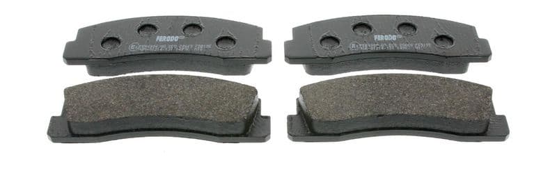 set placute frana,frana disc FERODO PREMIER ECO FRICTION FDB195
