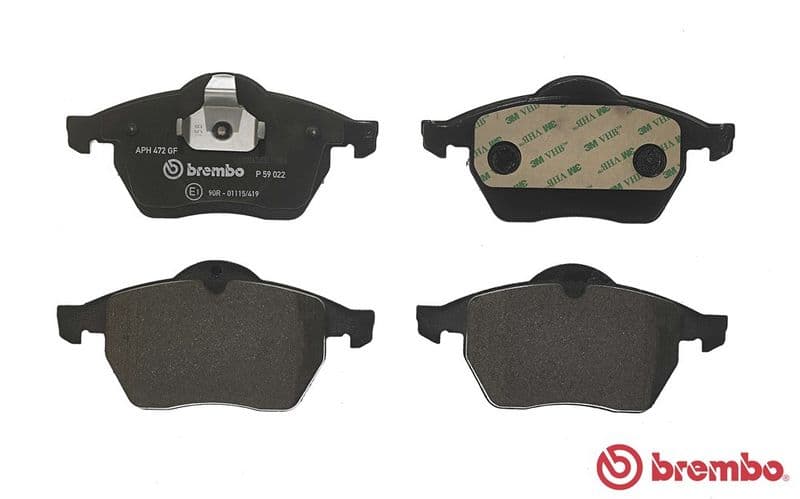 set placute frana,frana disc BREMBO PRIME LINE P 59 022