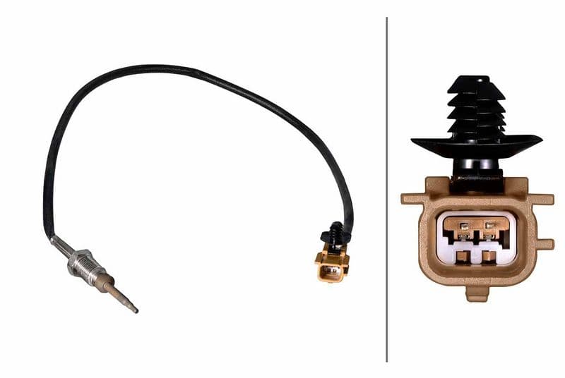 Senzor, temperatura gaze evacuare HELLA 6PT 358 226-561