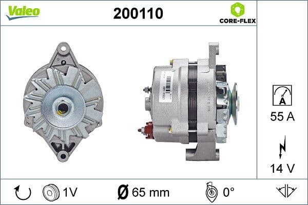 Generator / Alternator VALEO 200110