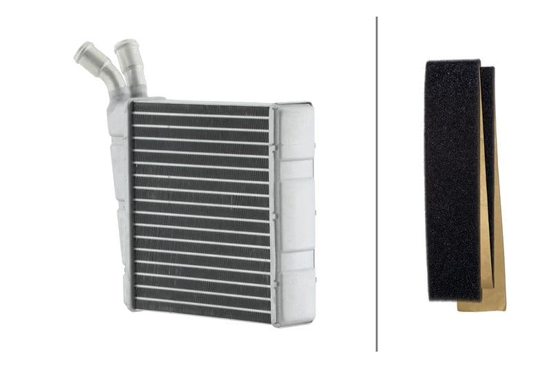 Radiator, racire motor HELLA 8MK 366 304-301