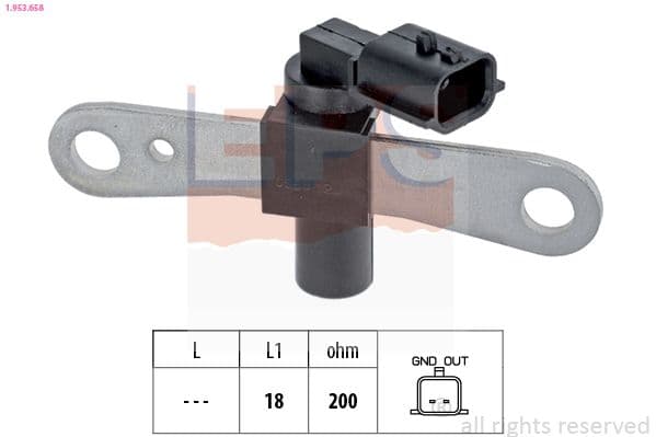 Senzor impulsuri, arbore cotit EPS Made in Italy - OE Equivalent 1.953.658