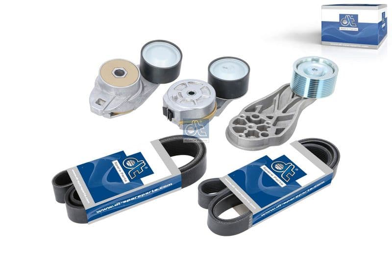 Set curea transmisie cu caneluri DT Spare Parts 2.91576