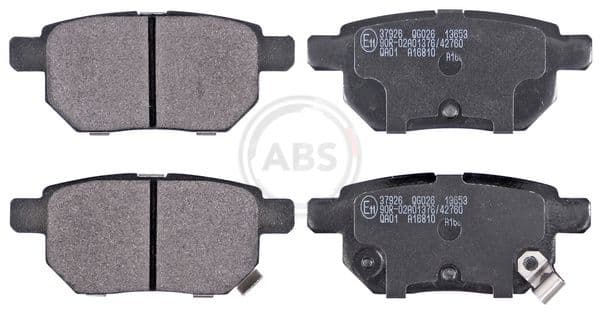 set placute frana,frana disc ABS 37926