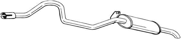 Toba esapament finala BOSAL 286-069