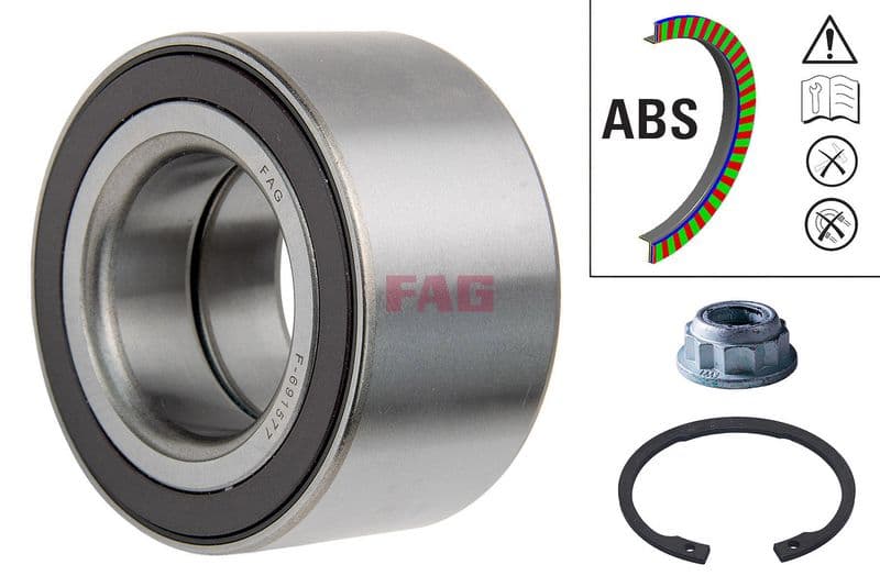 Set rulment roata Schaeffler FAG 713 6111 90