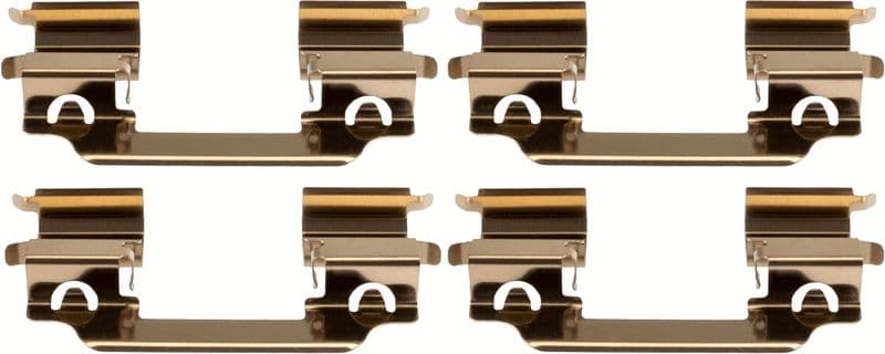 Set accesorii, placute frana TRW PFK807