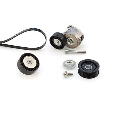Set curea transmisie cu caneluri GATES Micro-V® K016PK1375