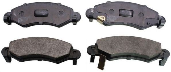 set placute frana,frana disc DENCKERMANN B110572