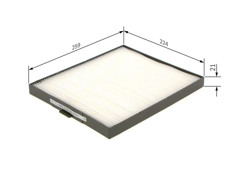 Filtru, aer habitaclu BOSCH 1 987 435 092