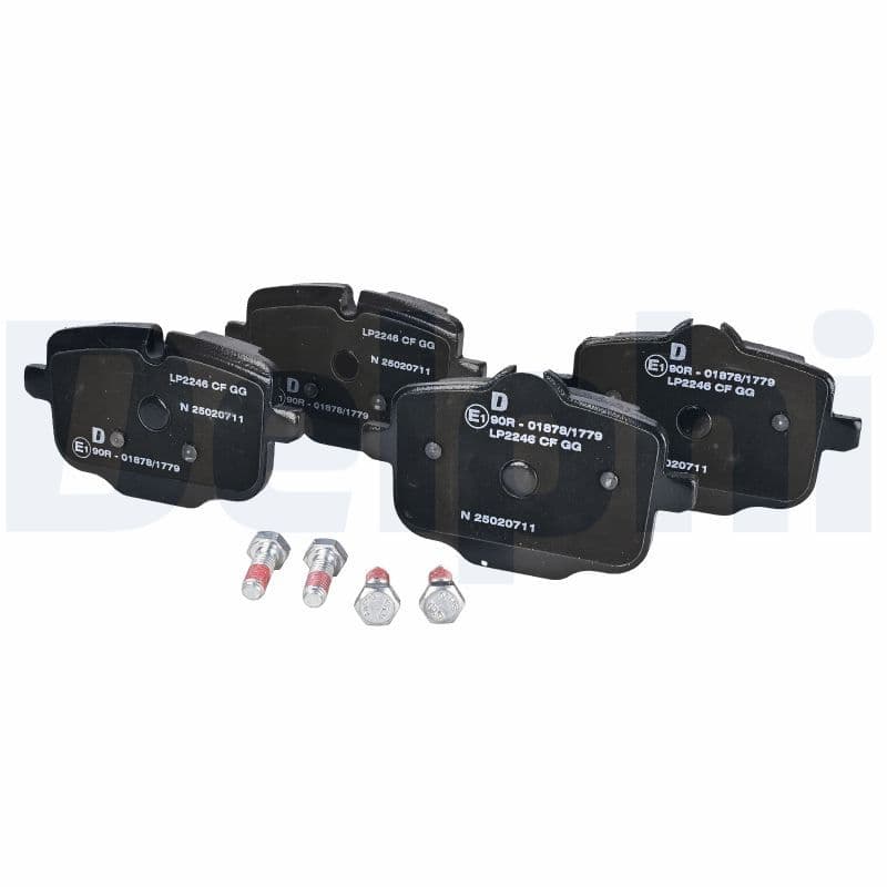 set placute frana,frana disc DELPHI LP2246