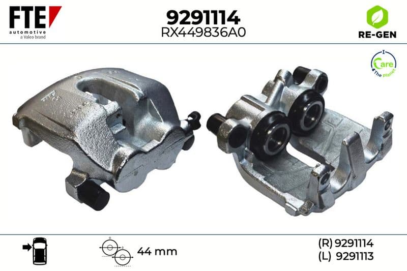 Etrier frana FTE 9291114