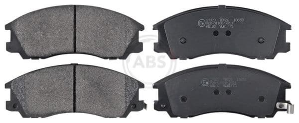 set placute frana,frana disc ABS 37323