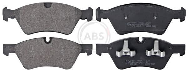 set placute frana,frana disc ABS 37507