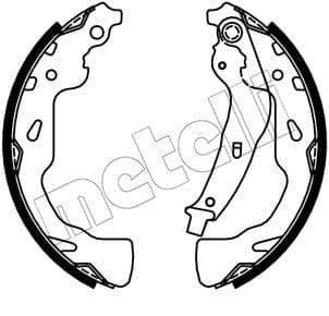 Set saboti frana METELLI 53-0744