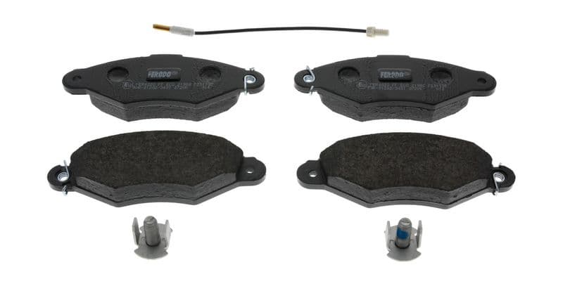 set placute frana,frana disc FERODO PREMIER ECO FRICTION FDB1135