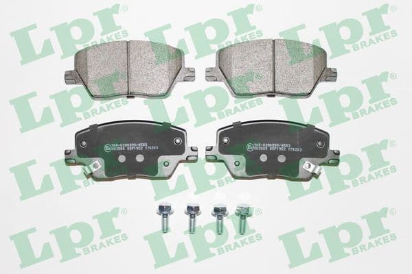 set placute frana,frana disc LPR 05P1952