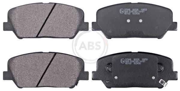 set placute frana,frana disc ABS 37948