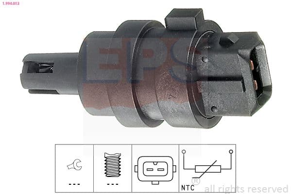 senzor,temperatura aer admisie EPS Made in Italy - OE Equivalent 1.994.013