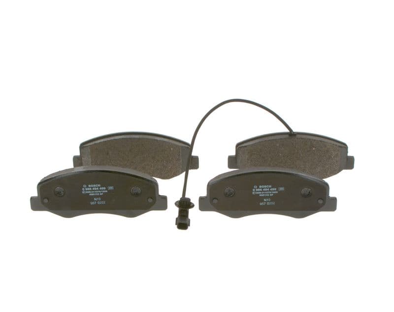 set placute frana,frana disc BOSCH 0 986 494 499