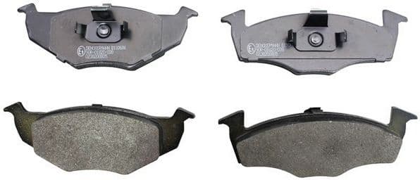 set placute frana,frana disc DENCKERMANN B110686