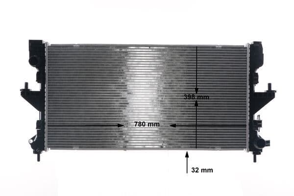 Radiator, racire motor MAHLE BEHR CR 2106 000S