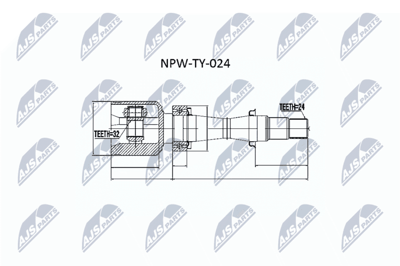 Set articulatie, planetara NTY NPW-TY-024