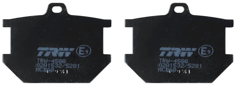 set placute frana,frana disc TRW Organic Allround MCB68