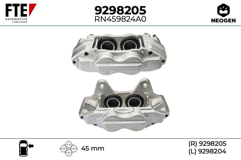 Etrier frana FTE NEOGEN 9298205