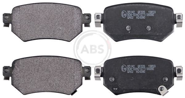 set placute frana,frana disc ABS 35142