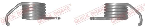Set reparatie, parghie frana parcare (etrier) QUICK BRAKE 113-0517