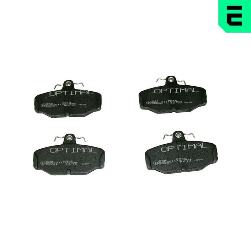 set placute frana,frana disc OPTIMAL BP-09512