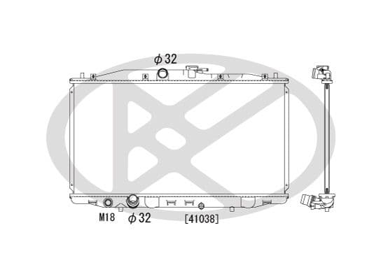 Radiator, racire motor KOYORAD PL081699